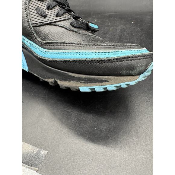 Nike Air Max 90 Undefeated Black Blue Fury CJ7197-002 Mens sneakers size 10.5 main image 14